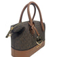 Hyde Small Satchel Crossbody Bag Brown