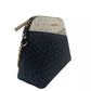 Jet Set Medium Signature PVC X Dome Crossbody Bag Black Multi