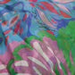 Multicolor Floral Silk Kaftan Maxi Dress