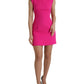 Pink Sleeveless Bodycon A-line Mini Dress