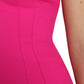 Pink Sleeveless Bodycon A-line Mini Dress