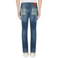 Blue Cotton Jeans & Pant