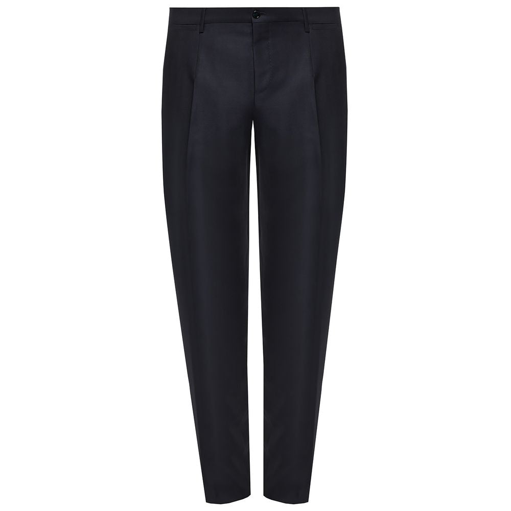 Blue Wool Vergine Suit