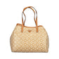Beige Polyethylene Handbag