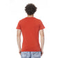Red Cotton Men T-Shirt
