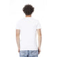 White Cotton Men T-Shirt