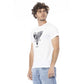 White Cotton Men's T-Shirt