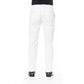 White Cotton Men Pants