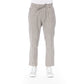 Orange Cotton Men Pant