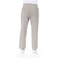 Orange Cotton Men Pant
