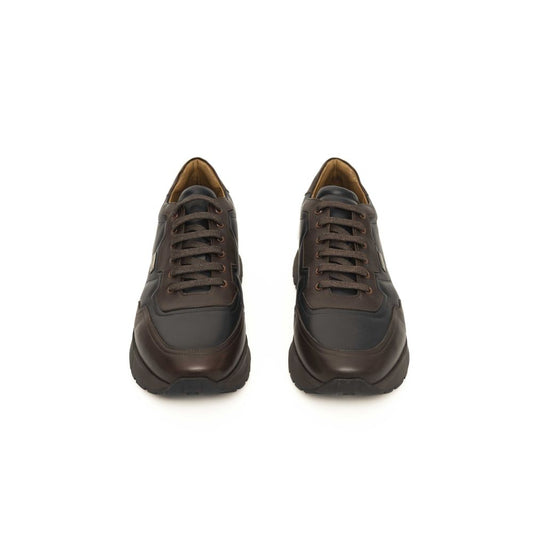 Blue Leather Men's Sneaker