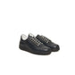 Blue Calf Leather Men Sneaker