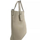 Leather Chalk Small Thea Tote Shoulder Purse Bag