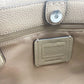 Leather Chalk Small Thea Tote Shoulder Purse Bag