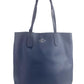 Leather Denim Thea Tote Shoulder Purse Bag
