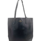 Thea Tote Shoulder Purse Leather Bag Black