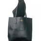 Thea Tote Shoulder Purse Leather Bag Black