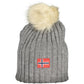 Gray Polyester Hat