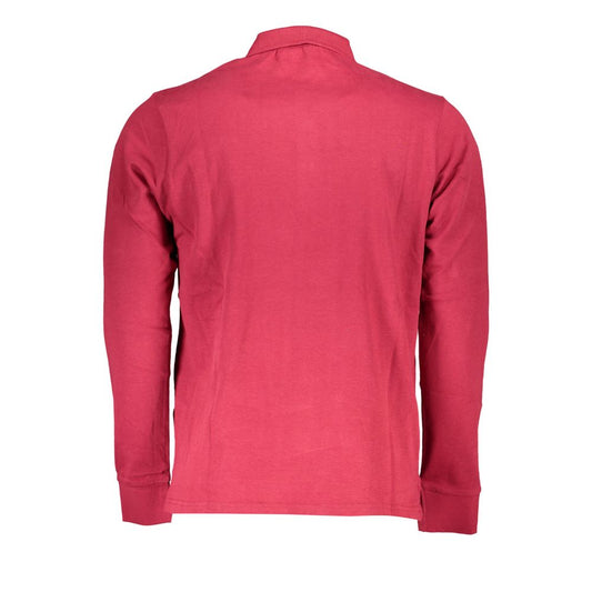 Red Cotton Polo Shirt