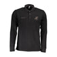 Black Cotton Polo Shirt