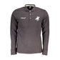 Gray Cotton Polo Shirt