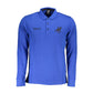 Blue Cotton Polo Shirt