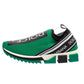 Green Polyester Sneaker