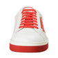 White Leather Di Calfskin Sneaker