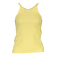 Yellow Cotton Tops & T-Shirt
