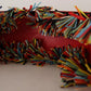 Multicolor Floral Wide Waist Carretto Belt