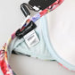 Multicolor Floral Swimwear Top Push Up Bikini