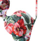 Multicolor Floral Swimwear Top Push Up Bikini