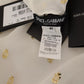 Off White Silk Blend Ascot Collar Blouse Top