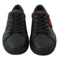 Black Leather Di Calfskin Sneaker