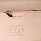 Beige Leather SICILY Hand Shoulder Satchel Bag