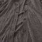 Gray Wool Button Down Cardigan Sweater