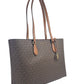 Large Sheila MF Tote Shoulder Bag Purse Brown