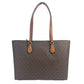 Large Sheila MF Tote Shoulder Bag Purse Brown