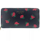 Madison Rose Leather Large Continental Wallet