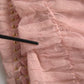 Pink Bustier Corset Lace Up Bodycon Dress
