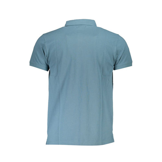 Light Blue Cotton Polo Shirt