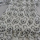 White Cutout Design Polyester A-line Midi Dress