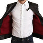 Black Lamb Leather Biker Coat Jacket