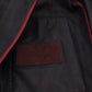 Dark Blue Suede Lambskin Blouson Jacket