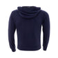 Blue Cotton Casual Men's Sweater