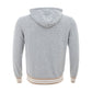 Elegant Gray Cotton Cardigan for Men