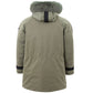 Sleek Green Polyamide Jacket for Men