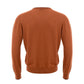 Chic Orange Woolen Sweater for Sophisticated Men