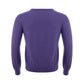 Elegant Purple Wool Sweater for Discerning Men