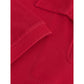 Elegant Fuchsia Silk Polo Shirt for Men